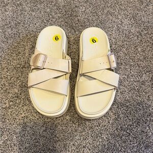 Chaco Cream Sandals